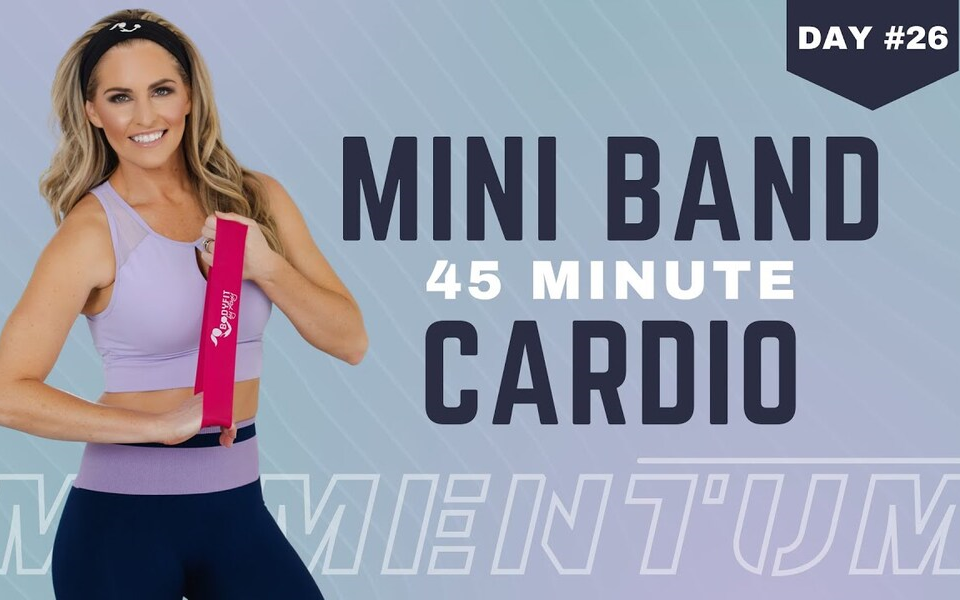 【bodyfit by amy】45分钟迷你弹力带有氧训练