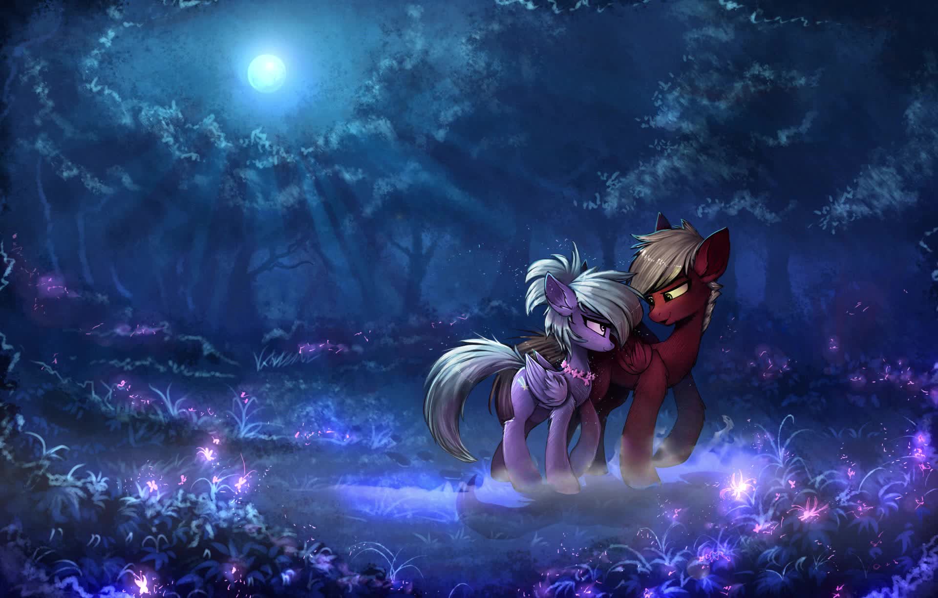 [图]【MLP|音乐】Moonlight of Everfree"-You're Not Alone