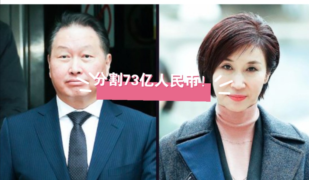 韩国前总统卢泰愚独女卢素英和sk会长崔泰源离婚二审结果已出,韩国法院判处崔泰源向卢素英分割财产1.38万亿韩元,赡养费20亿韩元,折合人民币约73亿...