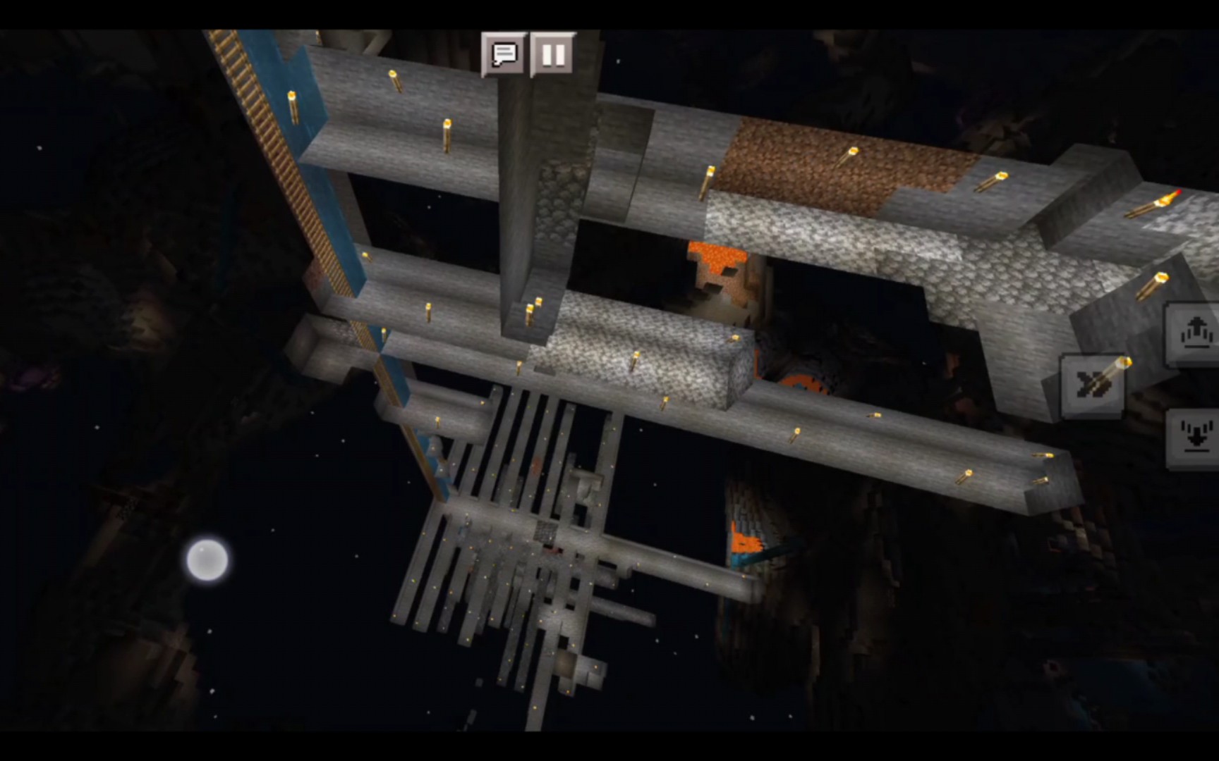 [我的世界]我挖的矿井和田