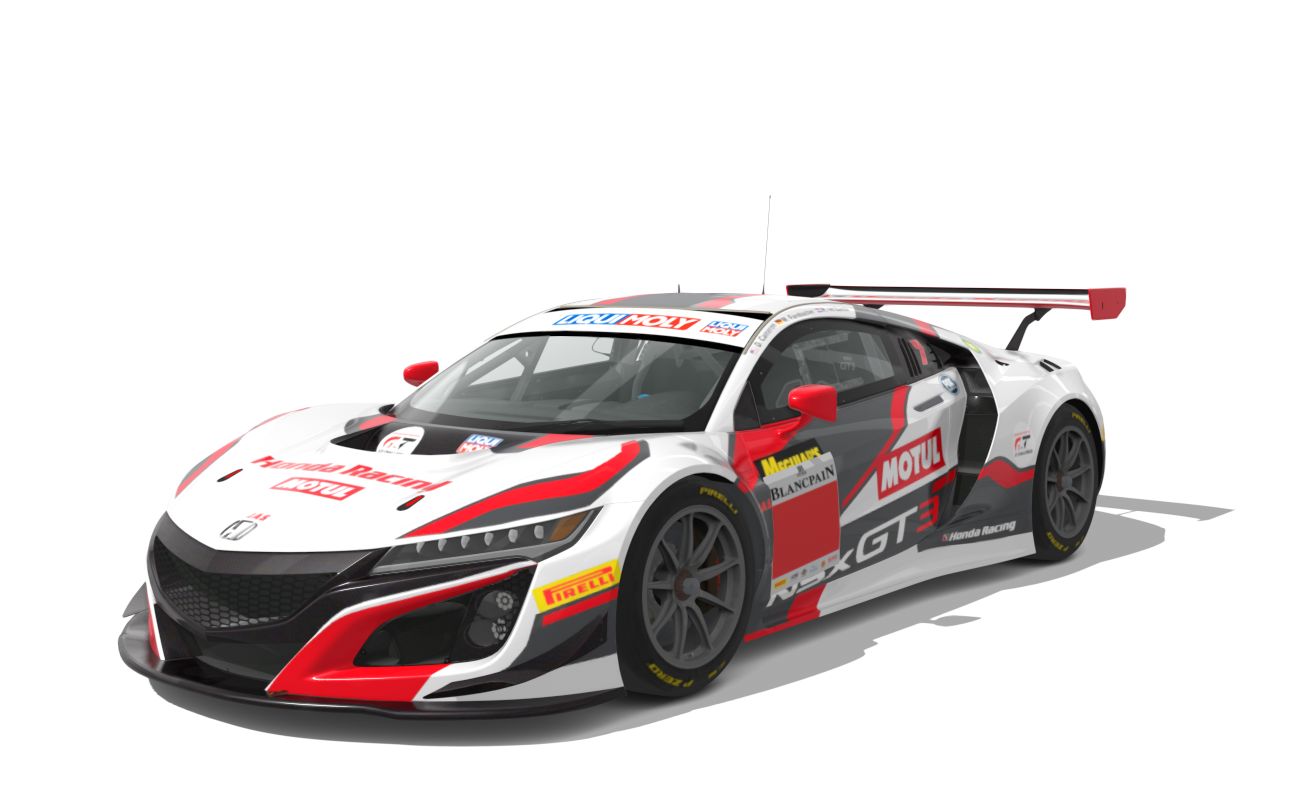 穆杰罗赛道之本田 nsx gt3