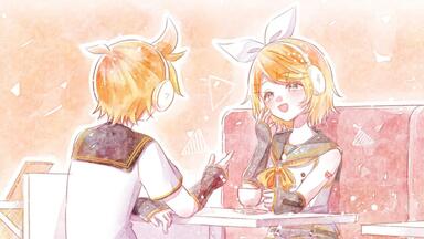 鏡音レン】まんなか【どきむねP】_哔哩哔哩_bilibili