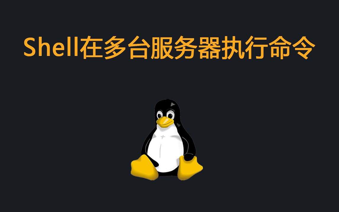 Shell脚本在多台Linux服务器执行命令哔哩哔哩bilibili