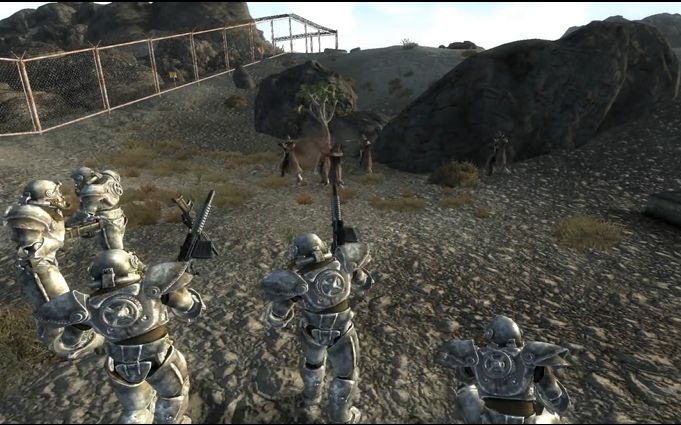 钢铁兄弟会圣骑士vsncr游骑兵