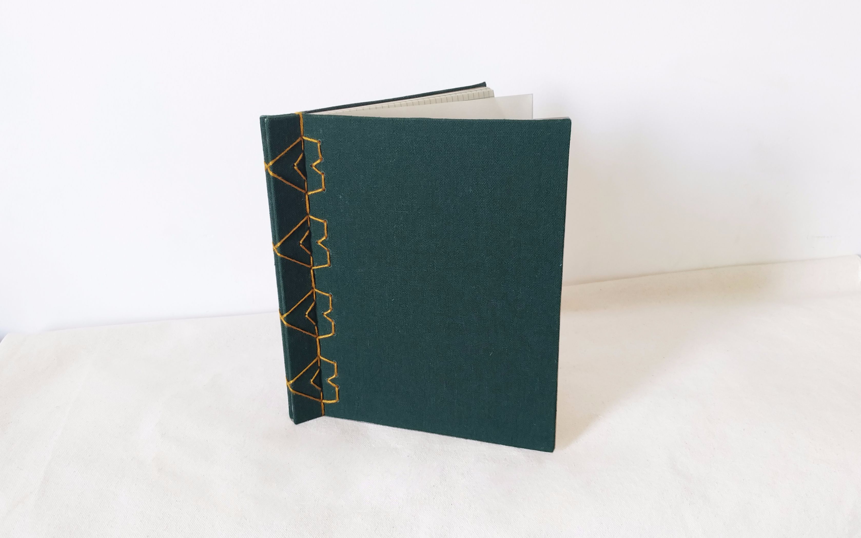 装订伪中式装订花式书籍背线装diy手工书