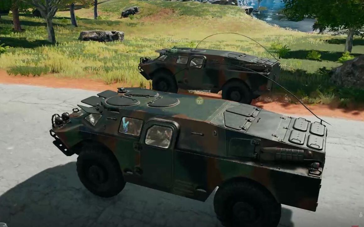 绝地求生当你的队伍拥有了两台装甲车会有什么事情发生真正的装甲步兵