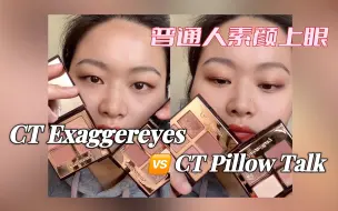 Download Video: CT Exaggereyes🆚CT PillowTalk|无脑画也美|一个偏橘棕一个偏粉棕