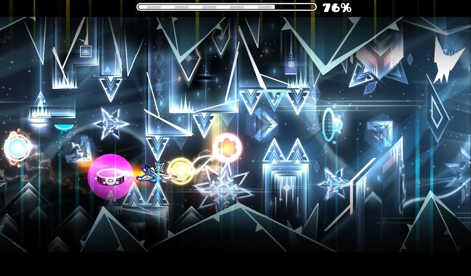 【几何冲刺】在寒风中逆流而上! "ignore" collab - 我的 part