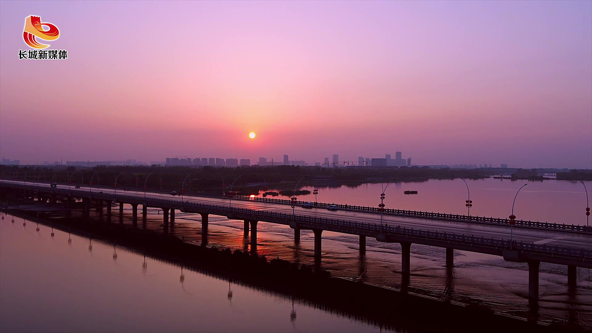 [图]【河北】这里是滹沱河，石家庄的母亲河。今又清水长流！