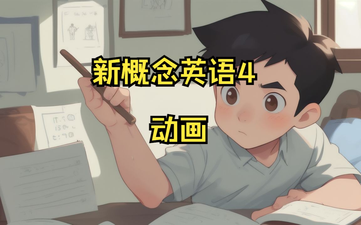 [图]新概念英语动画: 第四册（美音/高清/中英字幕/配套课本）