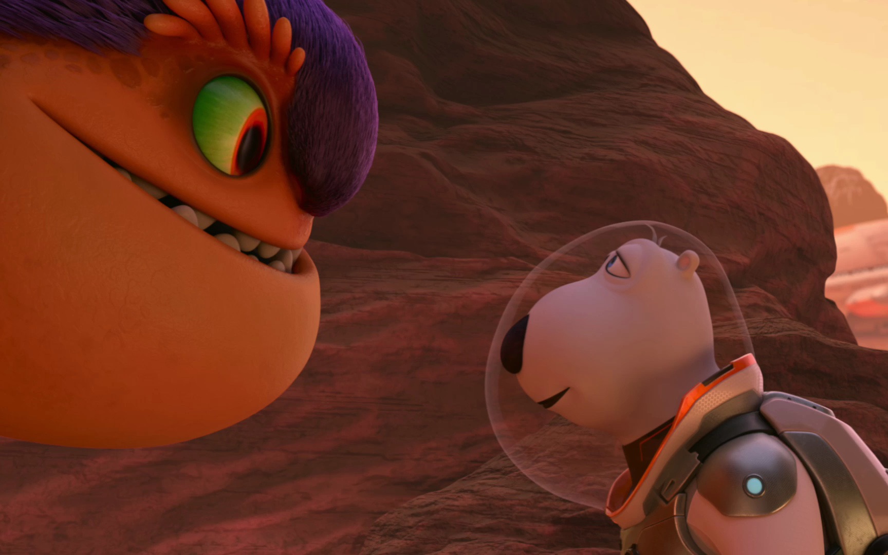 电影《贝肯熊:火星任务》贝肯&大橘子跨越星际的友谊万岁!