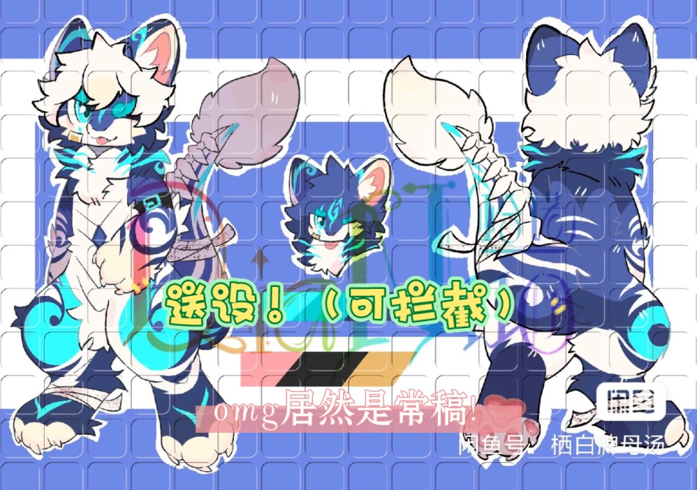 【粉福送设】2k5粉福!是一只常稿设定!限粉丝 现关也ok!评论蹲就好!