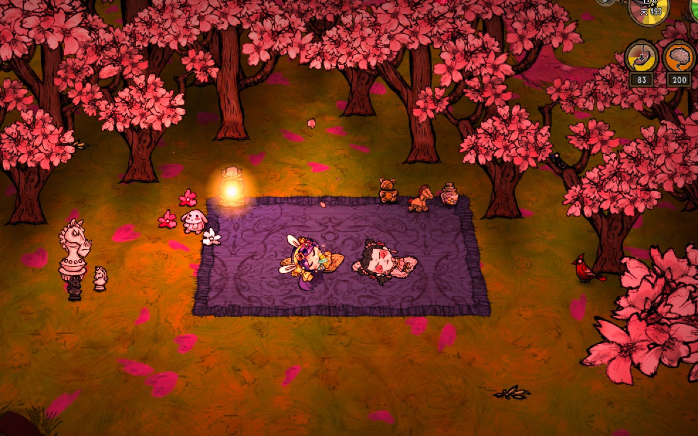 饥荒建家樱花林南风知我意吹梦到西洲