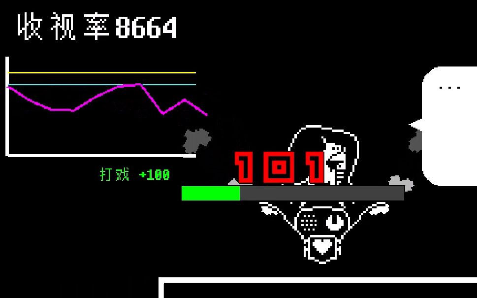 undertale传说之下 假装攻击mtt!