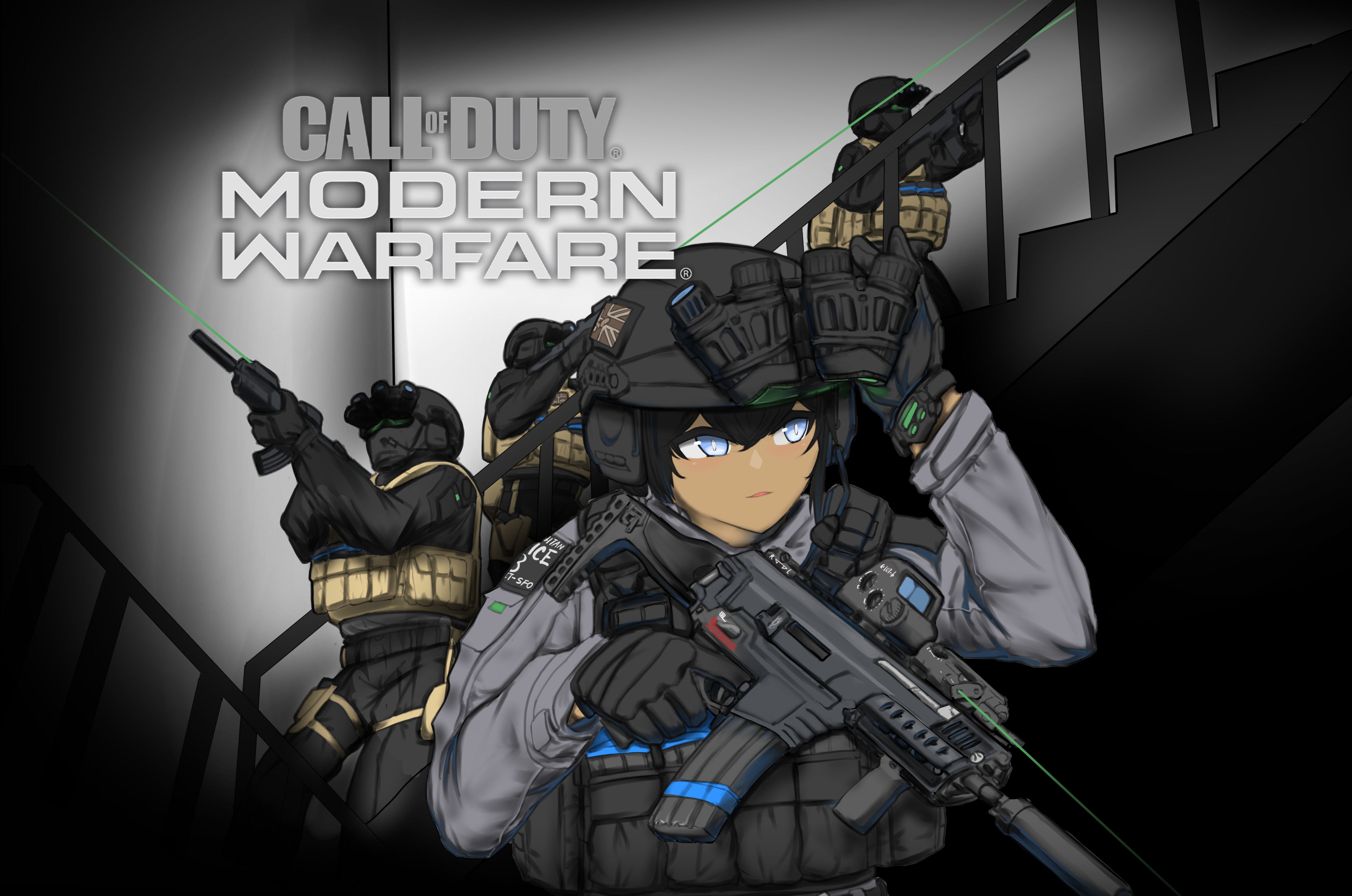 【rice】《使命召唤:新现代战争》最高难度光追剧情流程合集(完#14p全