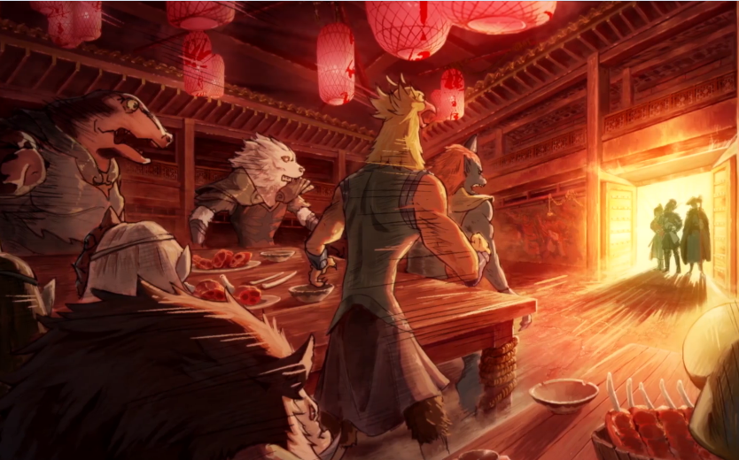 最新古风玄幻动画《吴承恩缉妖录》概念预告上线,有时右逝,海棠