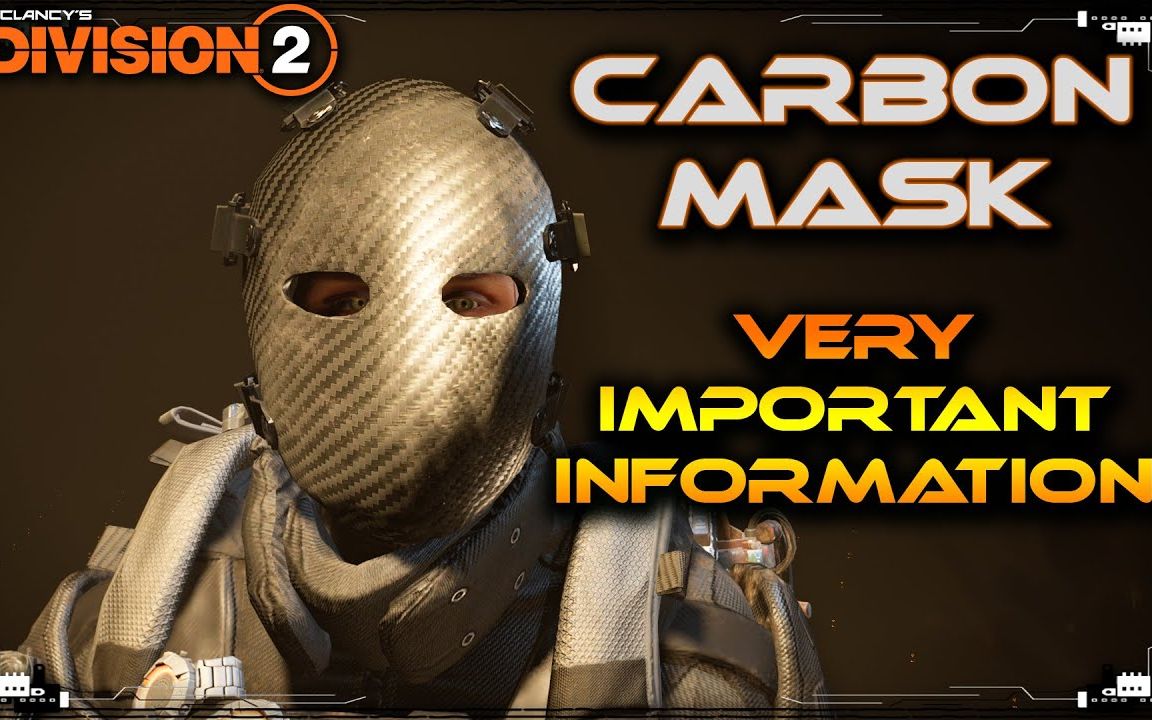 【全境封锁2】新特工猎人面具 carbon 的获取方法