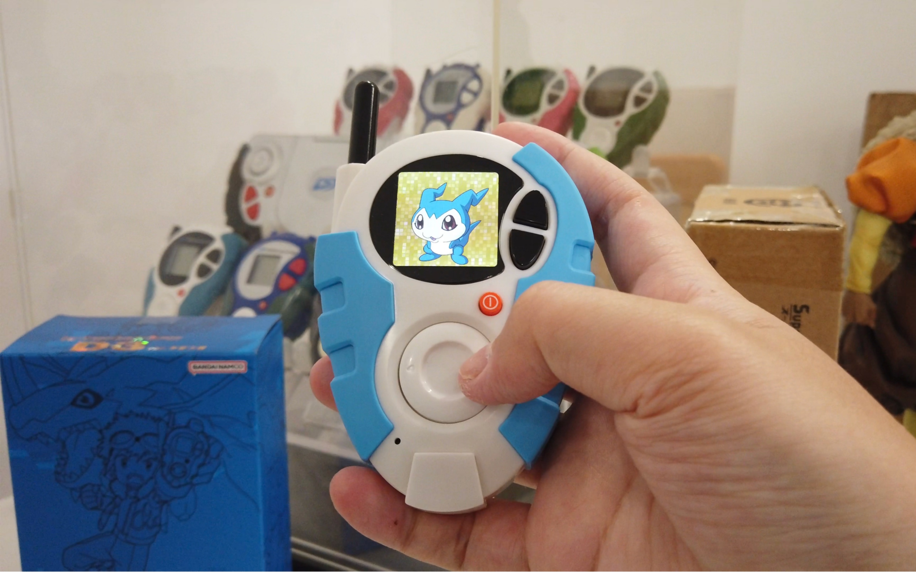 scsa d3本宫大辅暴龙机实物玩法展示