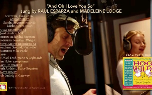 [图]Raúl Esparza and Madeleine Lodge - And Oh I Love You So [listening video]