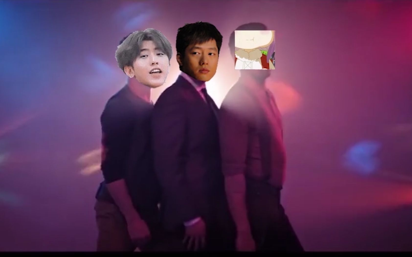 全明星抖肩舞蔡徐坤与乔碧萝的相遇