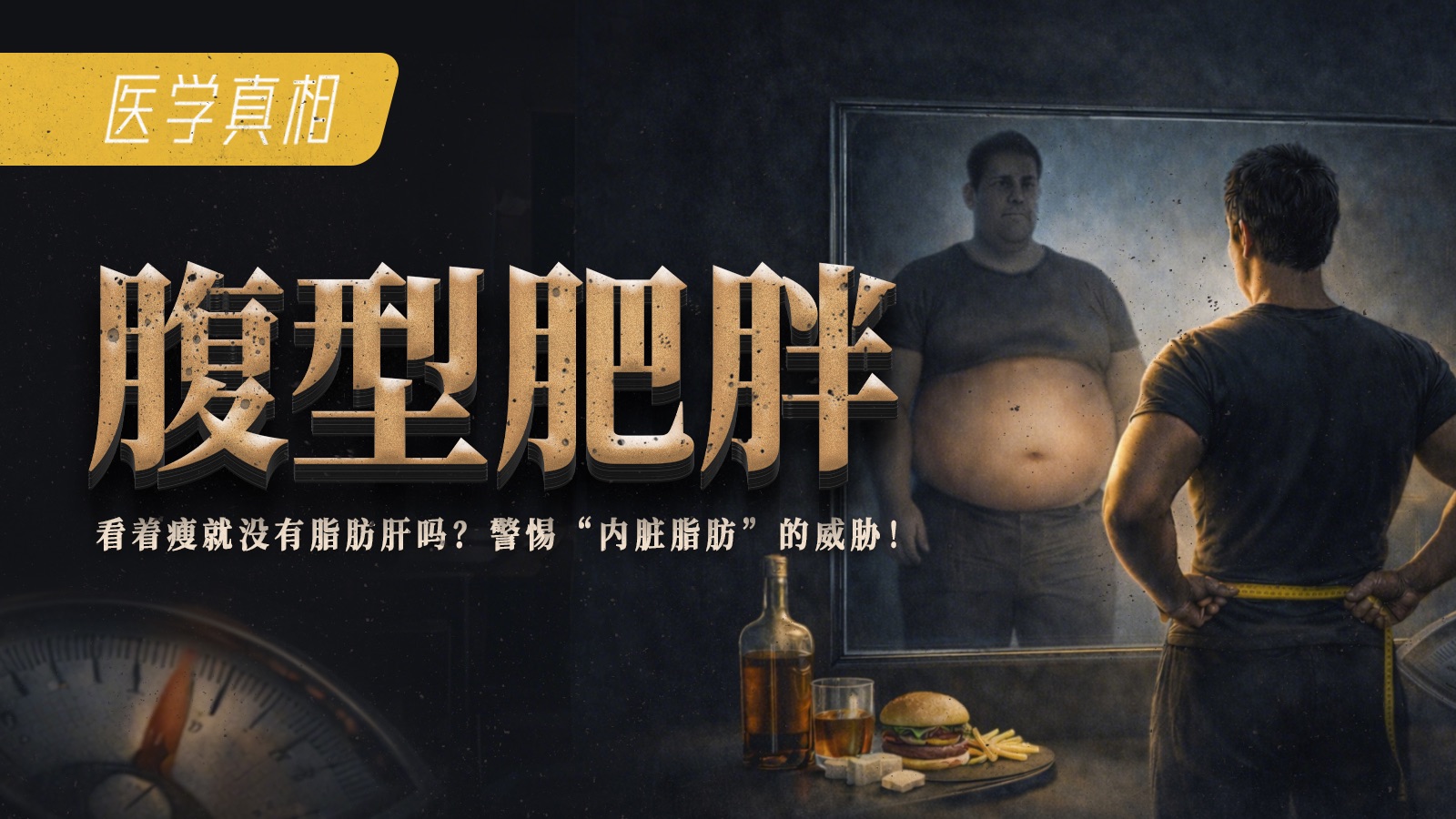 腹型肥胖：看着瘦就一定没有脂肪肝吗？警惕“内脏脂肪”的威胁！