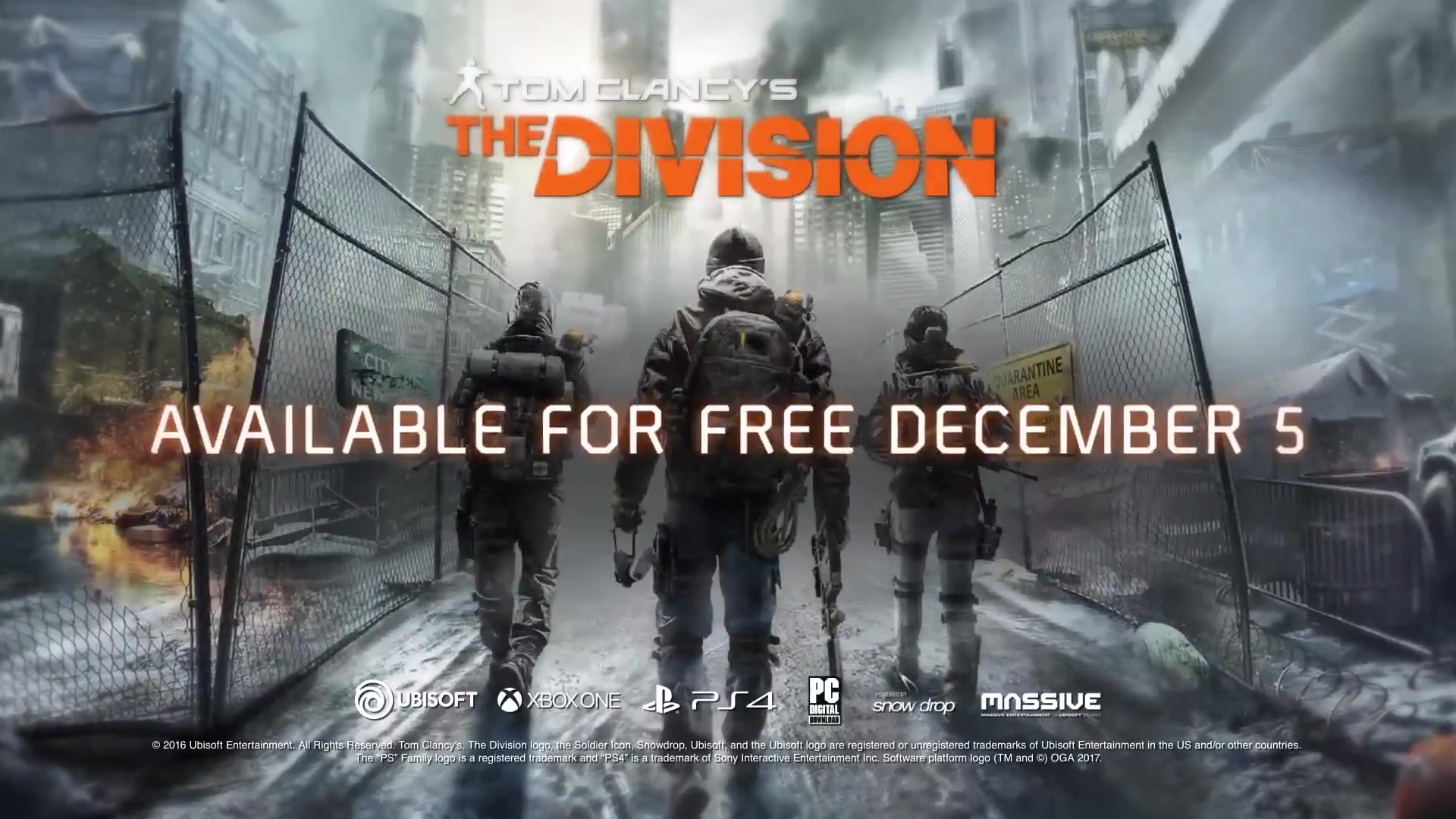 [图]全境封锁 | The Division 官方1.8免费升级实装宣传片