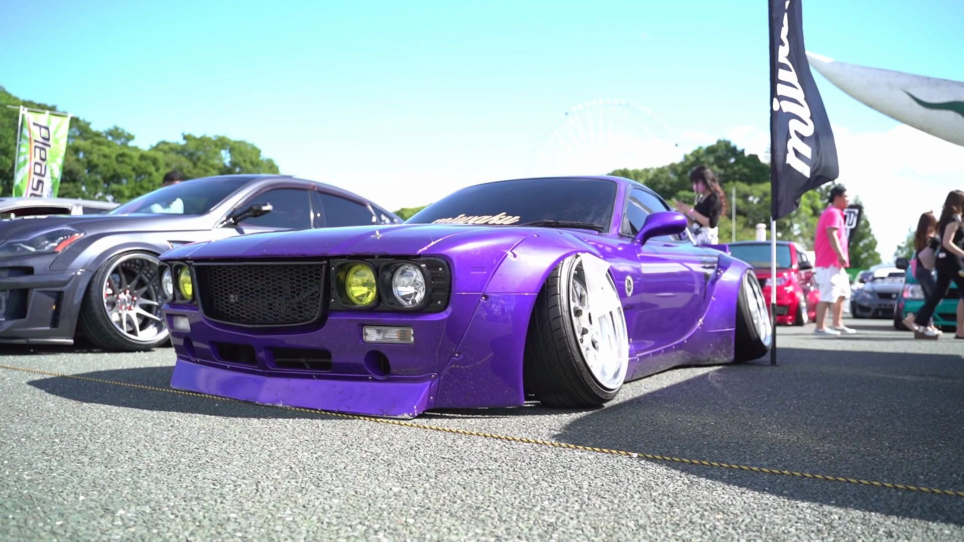 【jdm】pandem宽体马自达rx7@ドレフェス関西