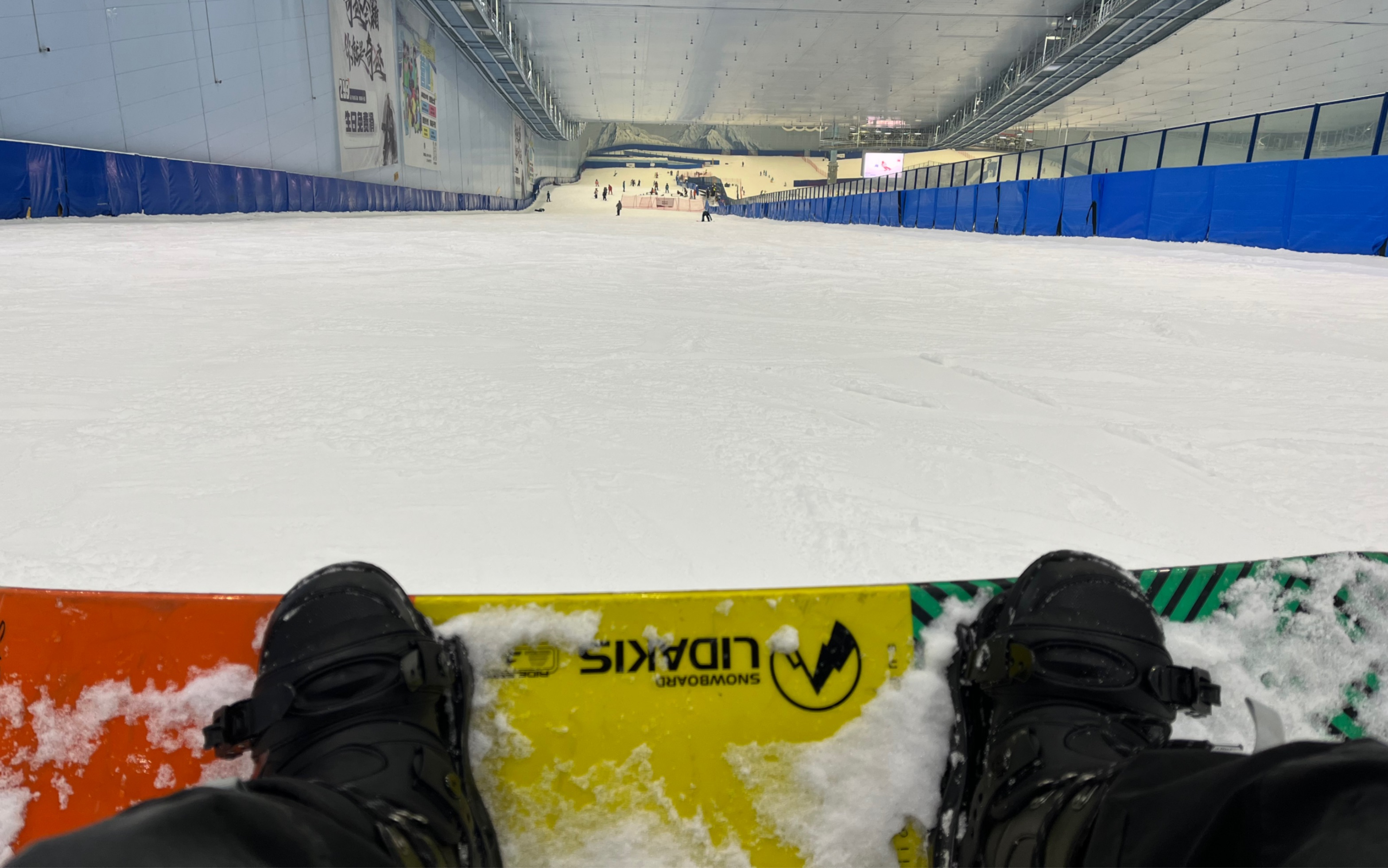 中级道滑雪初体验