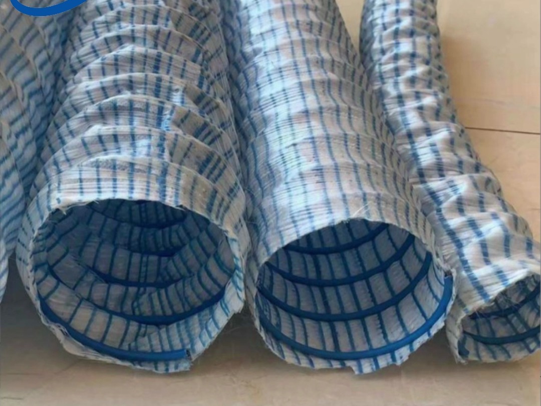 新疆软式透水管弹簧软管透水管园林绿化路基隧道排水工程渗水软管土工