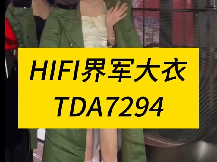 HIFI界军大衣TDA7294哔哩哔哩bilibili