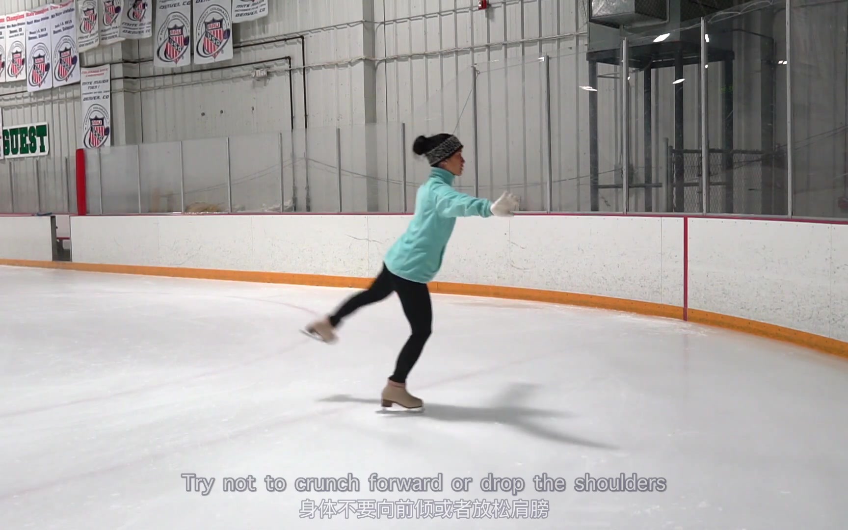 Coach Mary Figure Skating Basic 5听英语,学滑冰 新手滑冰基本动作第五部分哔哩哔哩bilibili