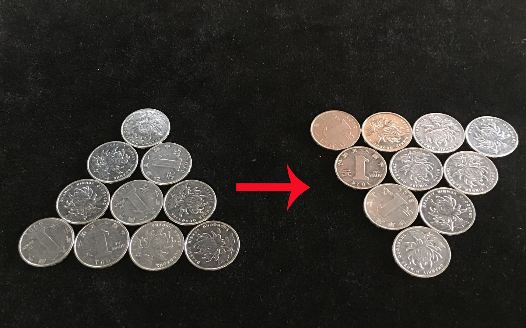 魔术教学:硬币居然变大了?原来这么简单-执旗者-魔术-哔哩哔哩视频