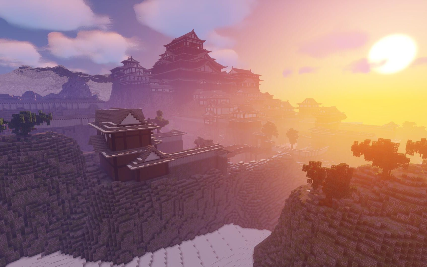 【只狼苇名城】前方名场面!mcbbs还原大赛.【索泰】【nvidia】