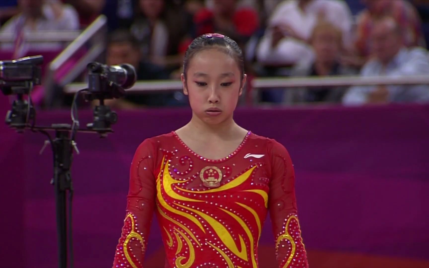 2012年伦敦奥运会 女子体操团体决赛 黄秋爽 自由操_哔哩哔哩_bili