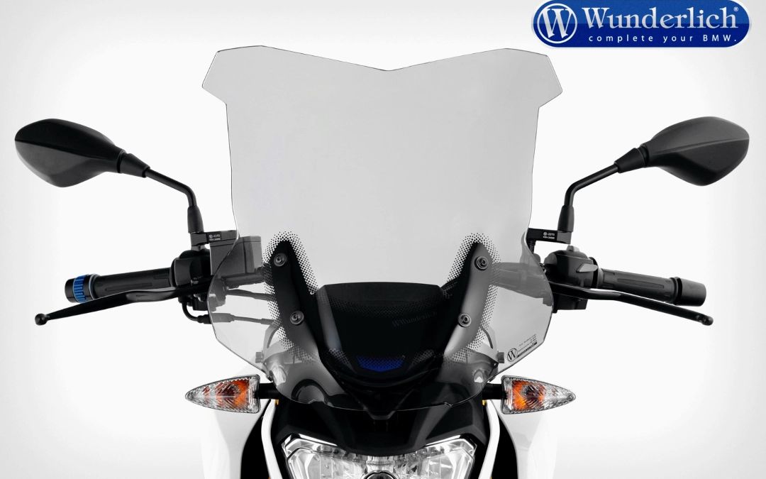 wunderlich,g310r大风挡烟灰色,能够有效抑制湍流.