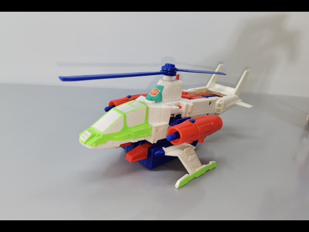 51期小时候玩具分享变形金刚老d旋翼