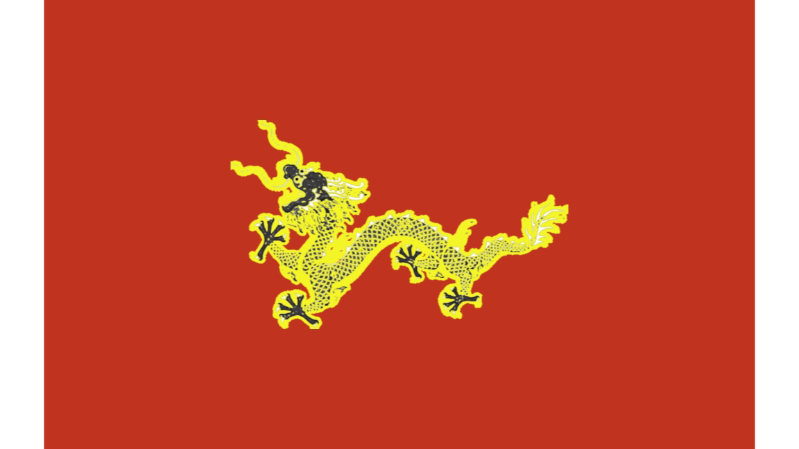 大清国旗退化史