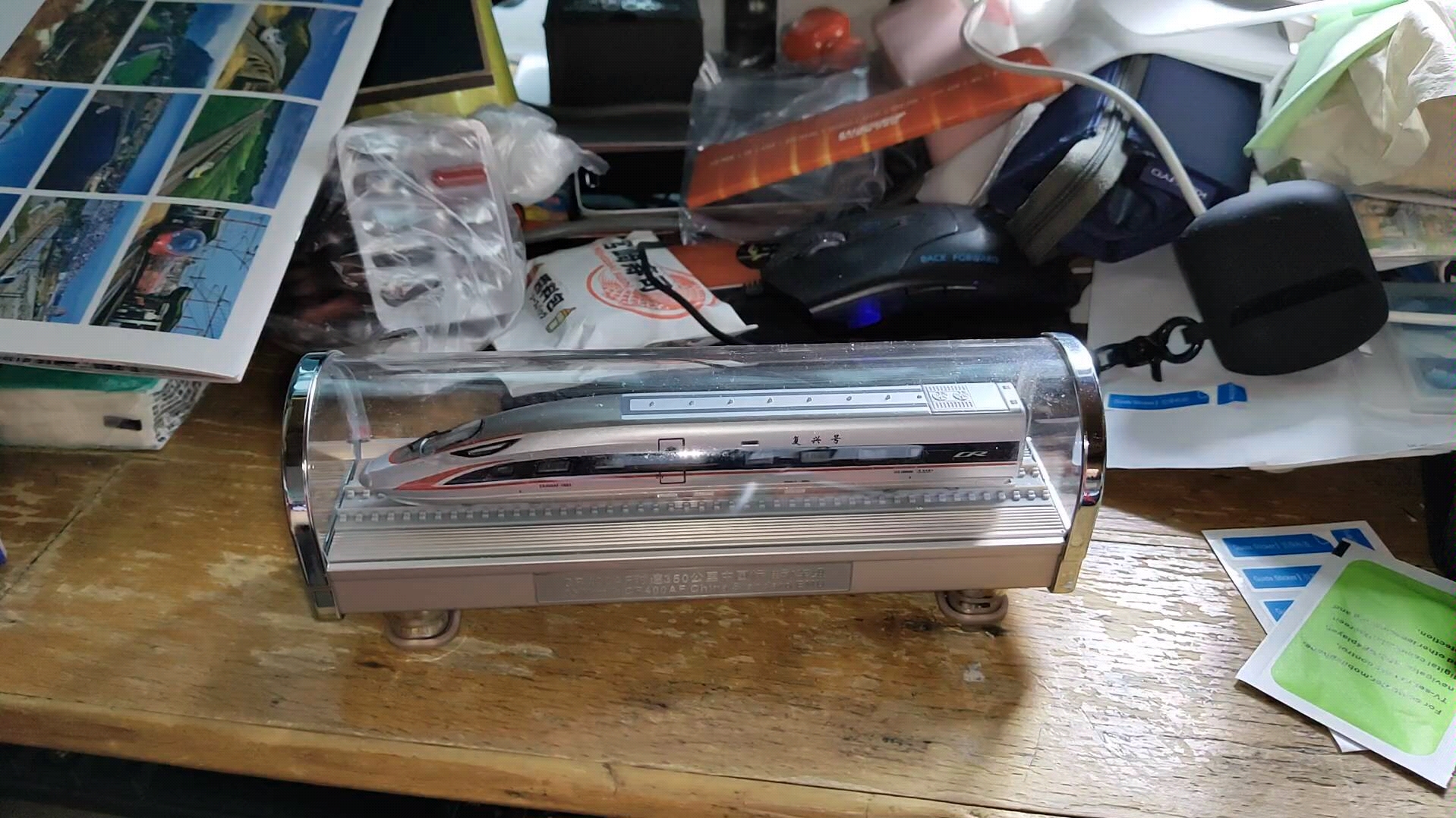 活动作品n比例中车官方出品复兴号cr400af模型