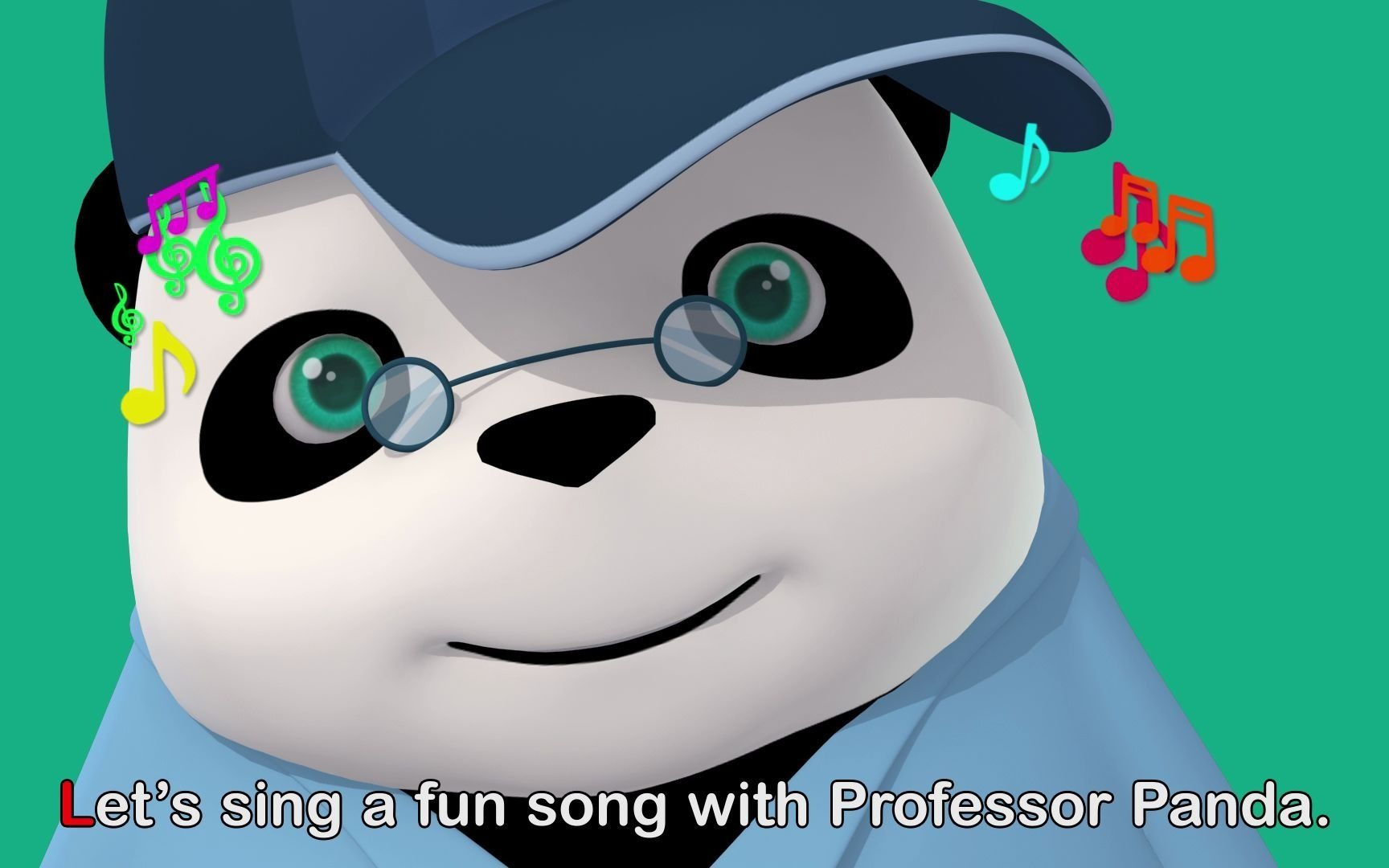 [图]Professor Panda Preposition Song