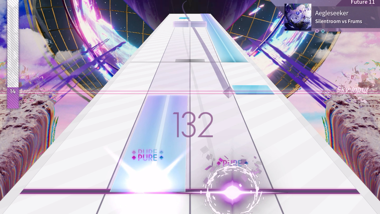 「arcaea」拉格兰 技能展示