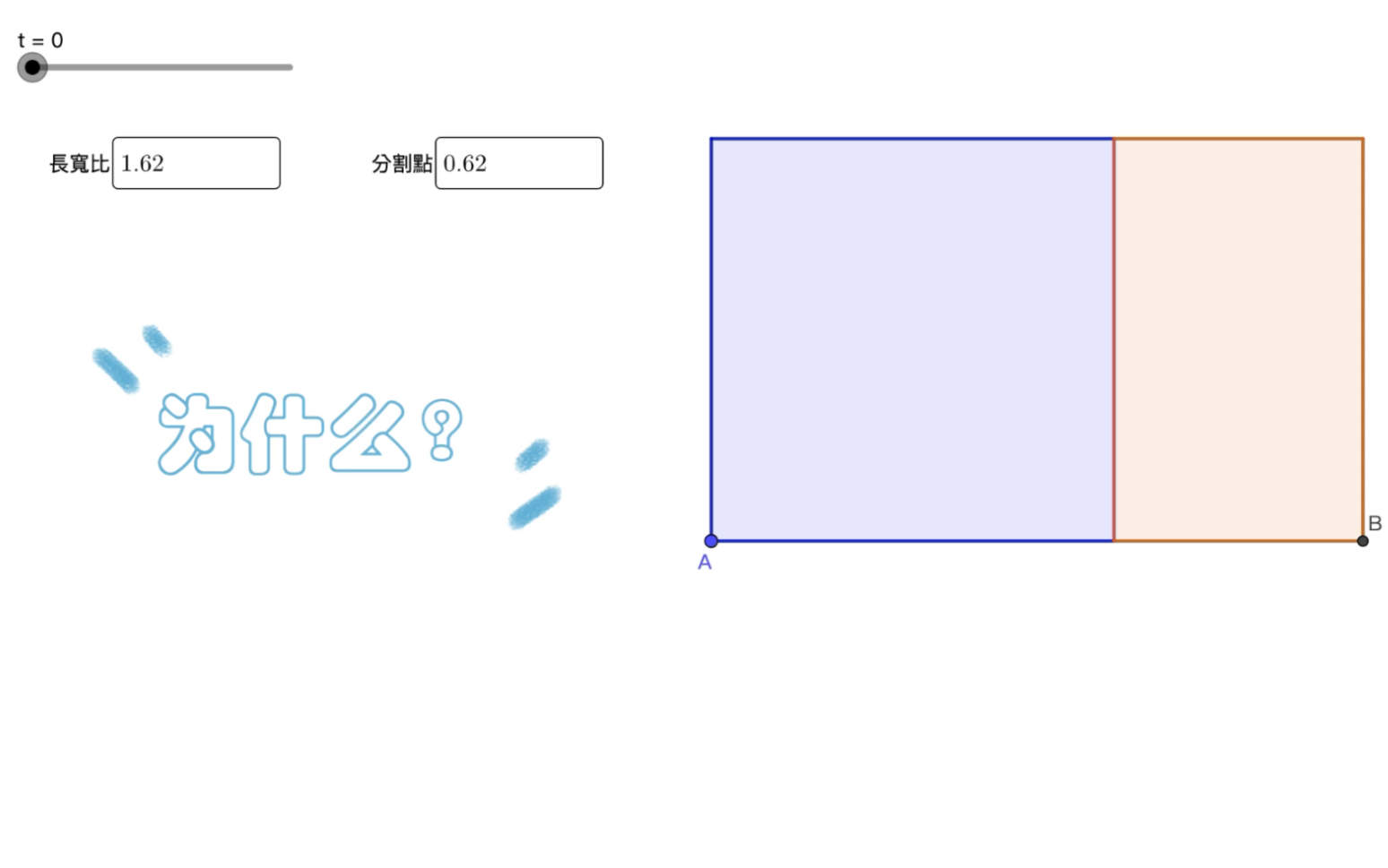 黄金矩形与A4纸张比例哔哩哔哩bilibili