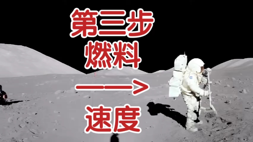 阿波罗登月骗人路线图——夸大干质比.