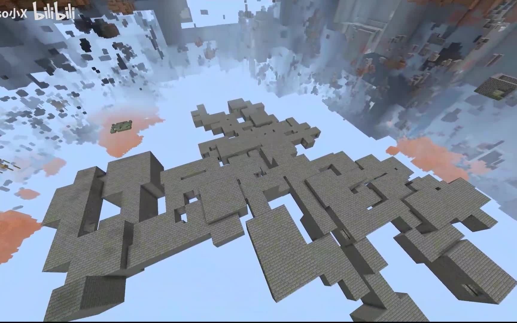 活动作品我的世界末地要塞轮廓