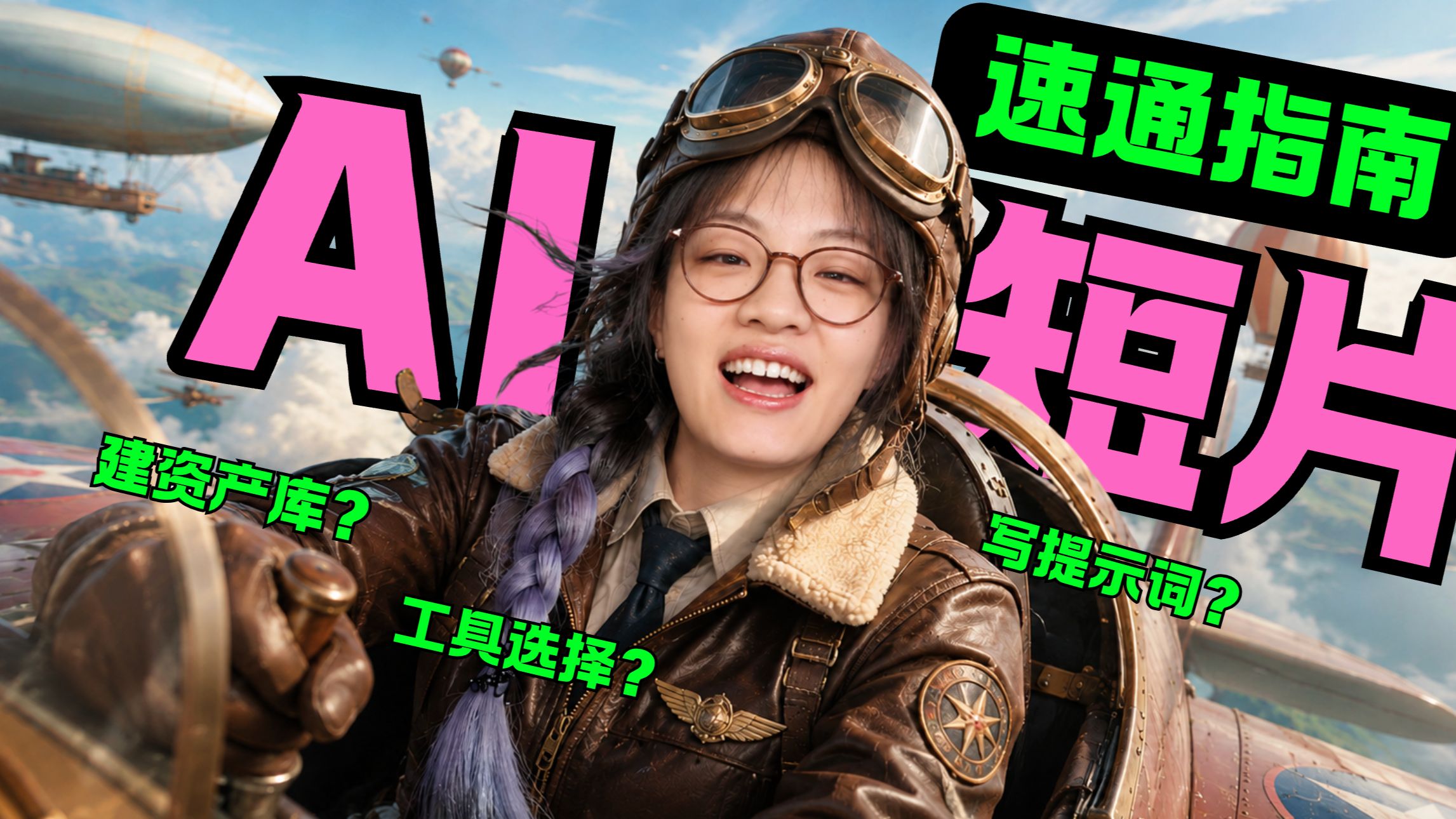 全网最细！20分钟吃透电影级AI短片创作！【附提示词模板】