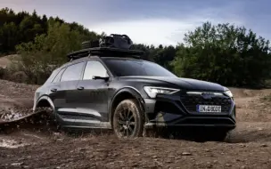 Download Video: 【2024奥迪Q8 e-tron 达喀尔特别版】2024 Audi Q8 e-tron Edition Dakar