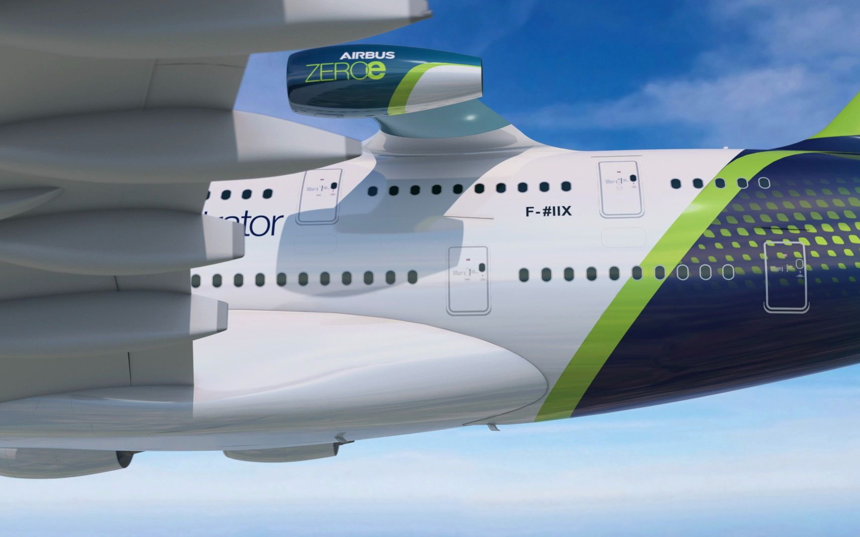 airbus a close-up of our zeroe demonstrators hydrogen