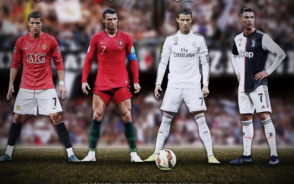 c罗职业生涯56粒任意球合集!这举世无双的电梯球,和逝去的青春!