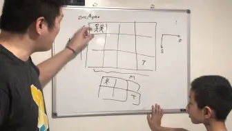 第99天 教娃编程 - 动态规化或组合数学算法来数方格里的走法