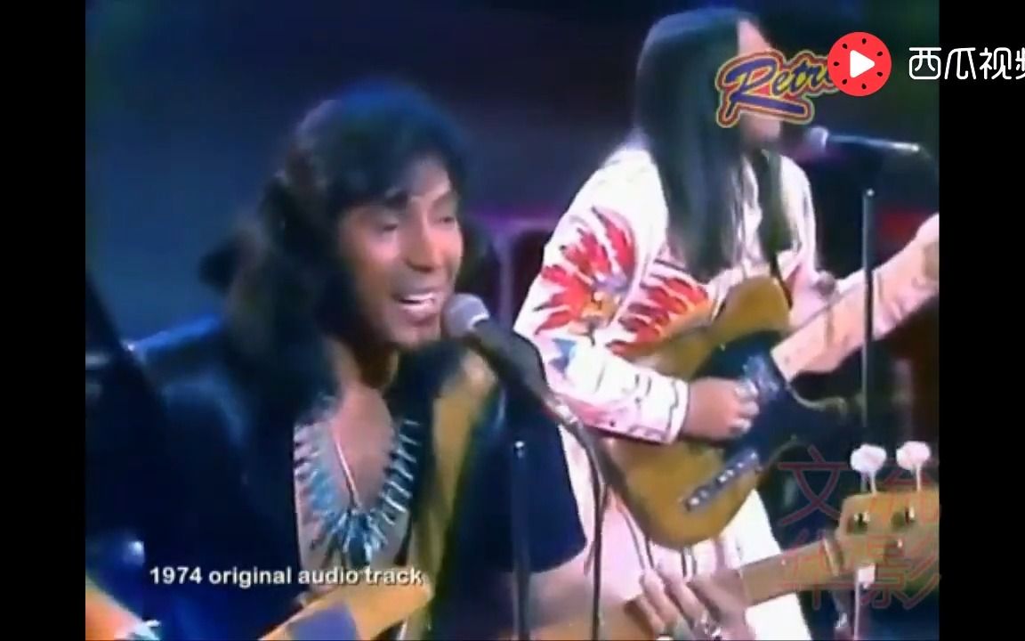 [图]70年代美国印第安乐队redbone《Come and get your love》现场版，自带喜感的节奏旋律，不愧为经典~~~