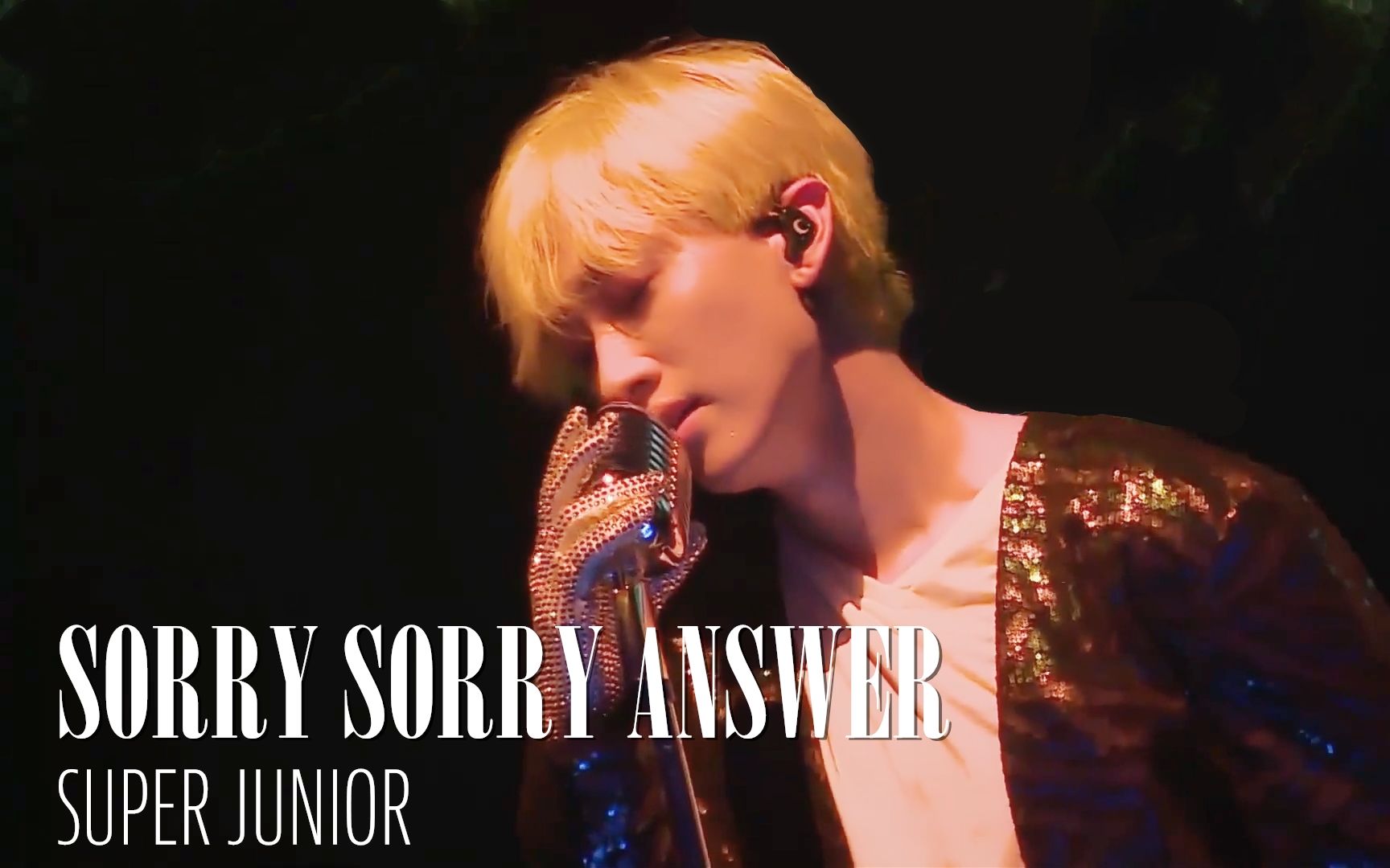 [图]SUPER JUNIOR SORRY SORRY ANSWER SS8首尔场